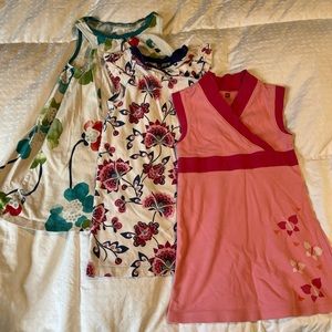 Tea Collection Lot of 3 Dresses Size 4